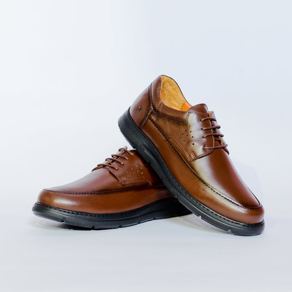 LORENZO - Cuir Tabac