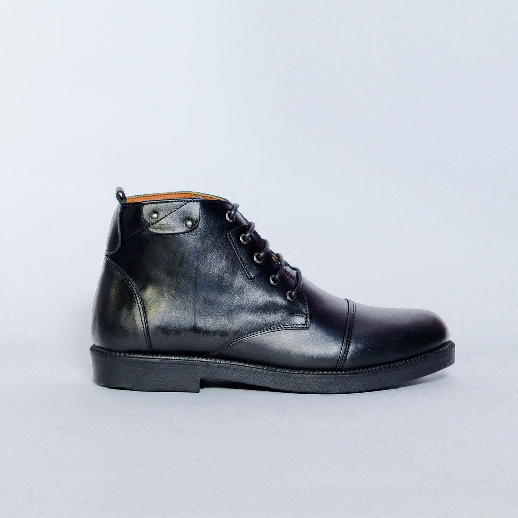 FIORENZO - Cuir Noir